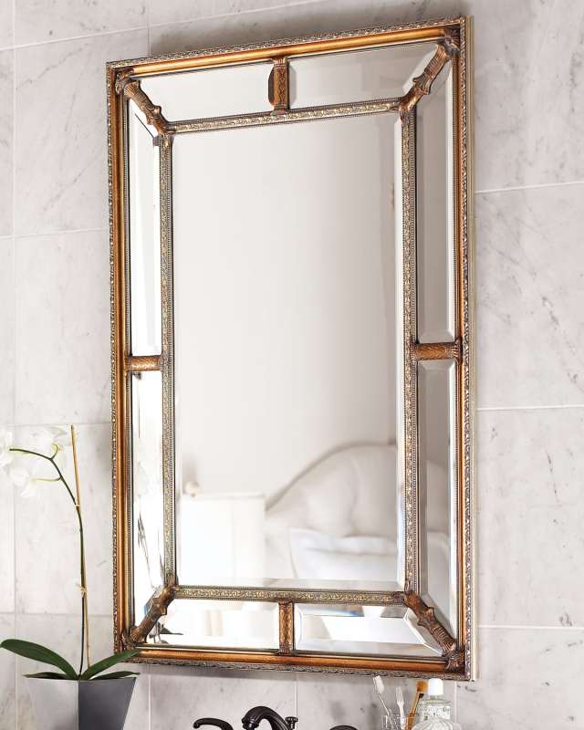 Beveled-Frame Mirror